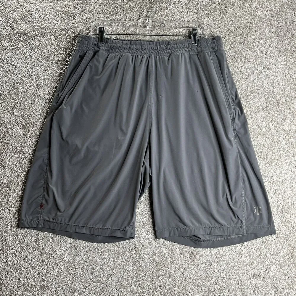 Rhone Men's Activewear Shorts Gray XXL Athletic Pocketed Comfort‎ Performance